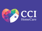 CCI Home Care - blue bg and white